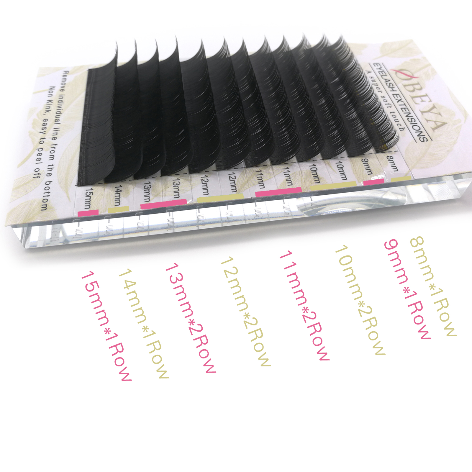 Eyelash Extension Private Label Premium Mink 0.03mm 0.05mm 0.07mm volume Eyelash Extension xx